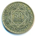 Morocco, 50 франков (1951 г.)