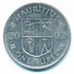 Mauritius, 1 рупия (2002 г.)