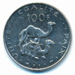 Джибути, 100 франков (1991 г.)