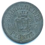 Пегниц., 10 пфеннигов (1917 г.)