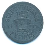 Пегниц., 10 пфеннигов (1917 г.)