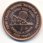 Гибралтар, 2 пенса (2018 г.)