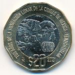 Mexico, 20 песо (2021 г.)