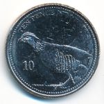 Гибралтар, 10 пенсов (2020 г.)