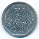 Центральная Африка, 500 франков (1998 г.)
