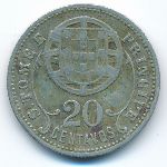 Сан-Томе и Принсипи, 20 сентаво (1929 г.)