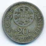 Сан-Томе и Принсипи, 20 сентаво (1929 г.)