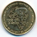 Камерун, 7500 франков КФА (2006 г.)