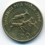 Танзания, 100 шиллингов (1994 г.)