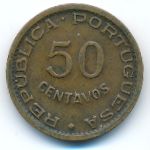 Ангола, 50 сентаво (1955 г.)