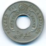 Британская Западная Африка, 1/10 пенни (1908 г.)