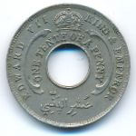 Британская Западная Африка, 1/10 пенни (1908 г.)