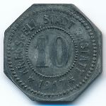 Раштатт., 10 пфеннигов (1917 г.)