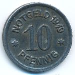 Ратибор., 10 пфеннигов (1919 г.)