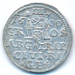 Рига, 3 гроша (1600 г.)