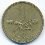 Дания, 1 крона (1942 г.)