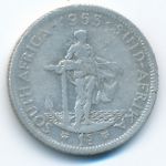 ЮАР, 1 шиллинг (1953 г.)