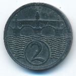 Чехословакия, 2 геллера (1923 г.)