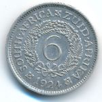 ЮАР, 6 пенсов (1924 г.)