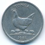 Тонга, 5 сенити (1981 г.)