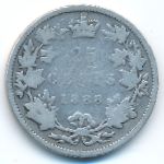 Канада, 25 центов (1888 г.)