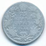 Канада, 25 центов (1906 г.)