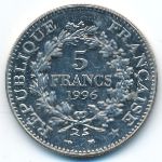 Франция, 5 франков (1996 г.)
