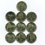 Biafra., Набор монет