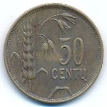 Lithuania, 50 центов (1925 г.)