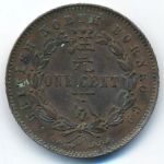 Северное Борнео, 1 цент (1885 г.)