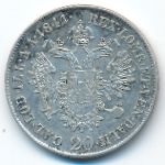 Австрия, 20 крейцеров (1841 г.)