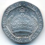 Гибралтар, 20 пенсов (2023 г.)