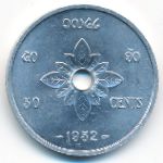 Лаос, 50 центов (1952 г.)