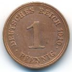 Германия, 1 пфенниг (1910 г.)