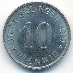 Solingen, 10 пфеннигов (1919 г.)