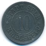 Зельб., 10 пфеннигов (1918 г.)
