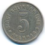Solingen, 5 пфеннигов (1919 г.)