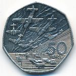 Великобритания, 50 пенсов (1994 г.)