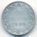 Ньюфаундленд, 20 центов (1899 г.)