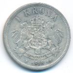 Швеция, 1 крона (1898 г.)