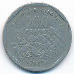 Габон, 500 франков (1985 г.)