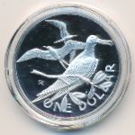 Виргинские острова, 1 доллар (1977 г.)