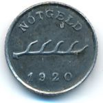 Мергентхайм., 2 пфеннига (1920 г.)