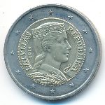 Латвия, 2 евро (2014 г.)