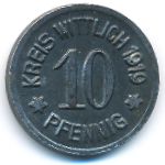 Виттлих., 10 пфеннигов (1919 г.)
