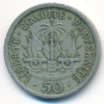 Гаити, 50 сентим (1908 г.)