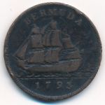 Bermuda Islands, 1 пенни (1793 г.)