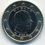 Монако, 1 евро (2023 г.)