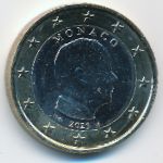 Монако, 1 евро (2023 г.)