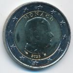 Монако, 2 евро (2023 г.)